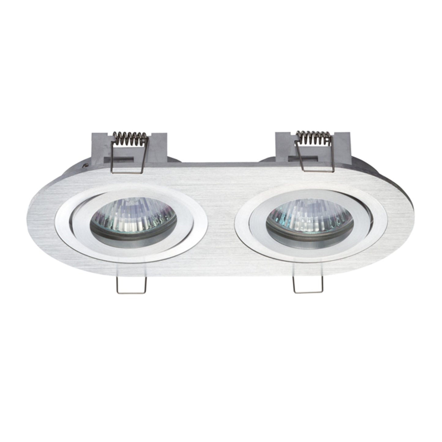 RENDL Outlet BIZZ II directional brushed aluminum 12V GU5,3 2x50W R10189 3
