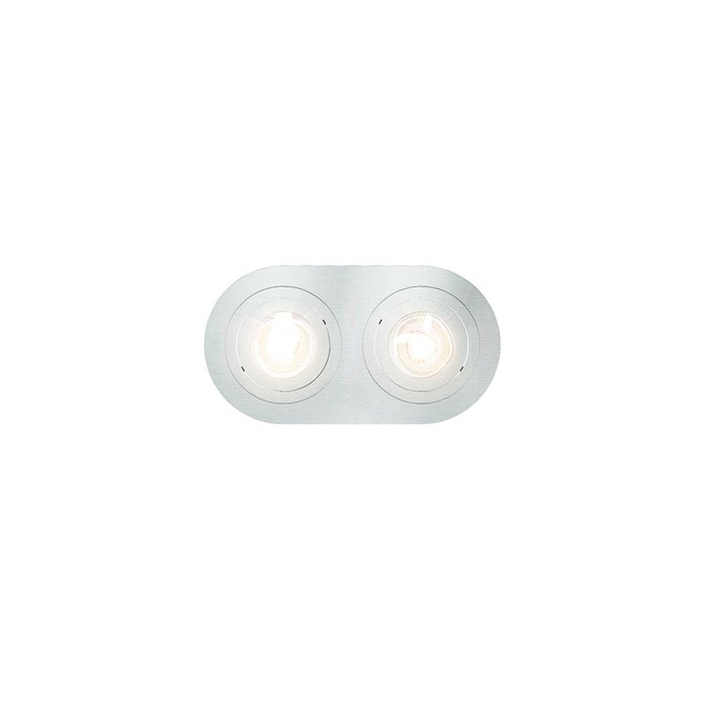 RENDL Outlet BIZZ II directional brushed aluminum 12V GU5,3 2x50W R10189 7