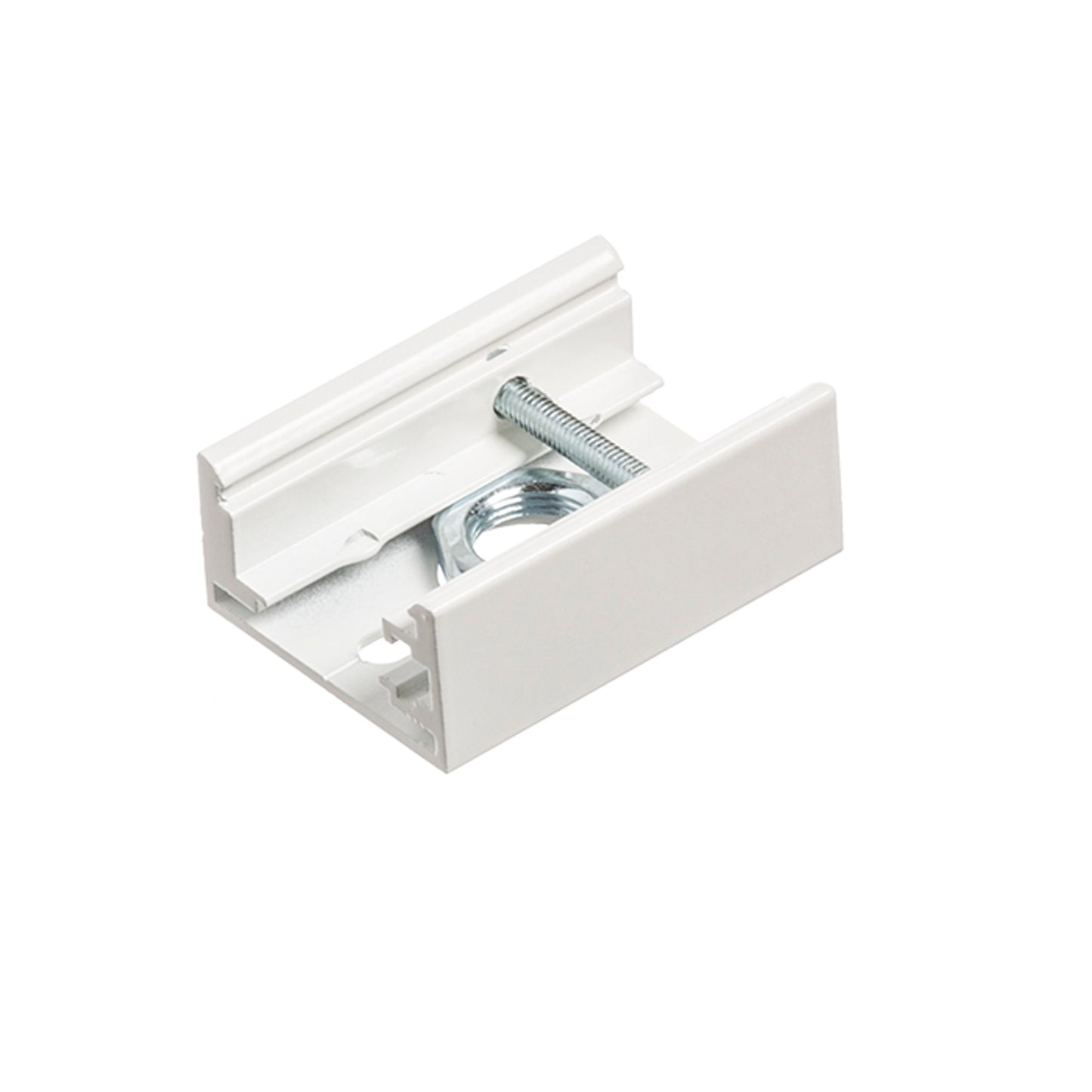 RENDL 3-circuit track system EUTRAC track clamp for 3-circuit tracks white R11349 2