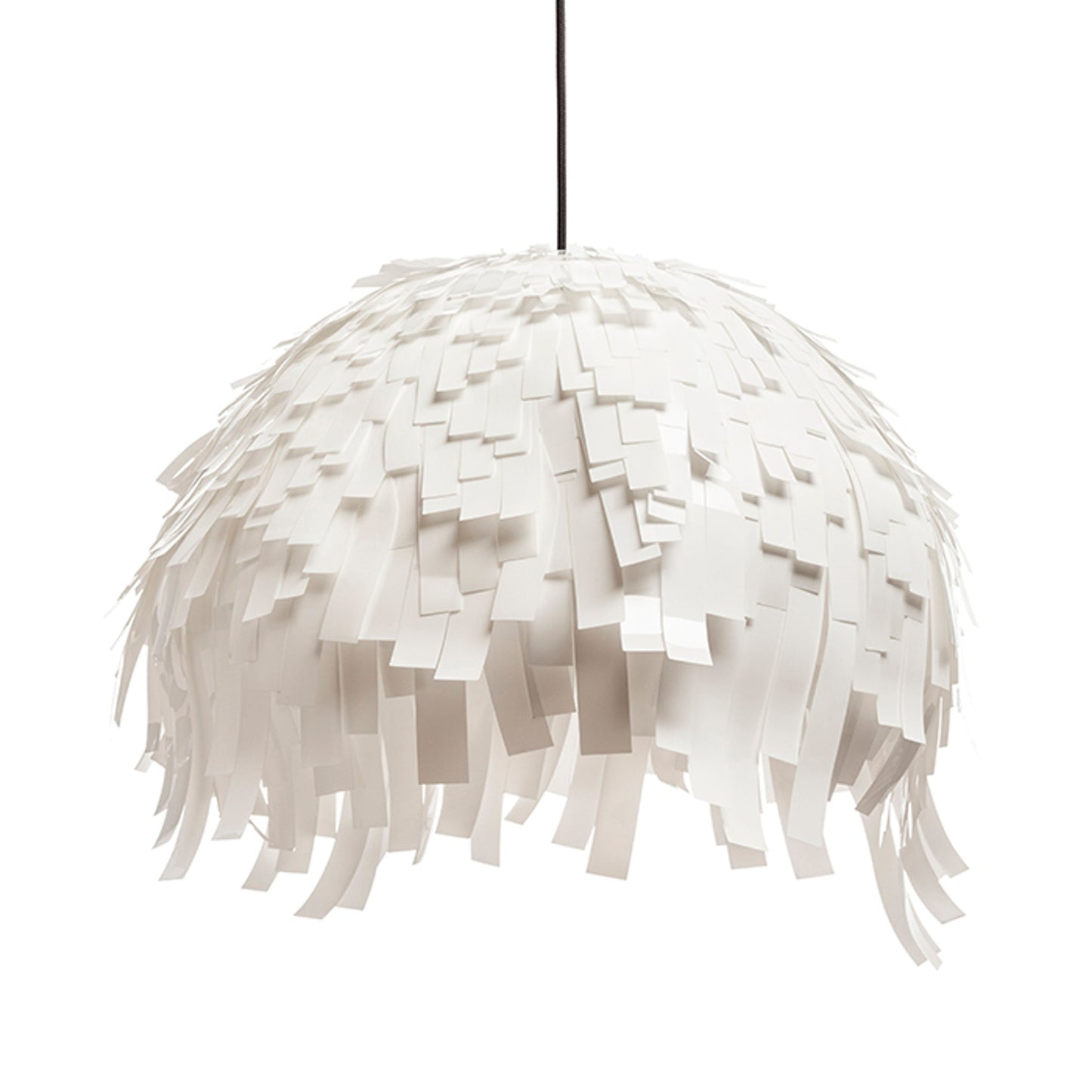 RENDL Outlet RARA pendant white PVC/black 230V LED E27 15W R13316 3
