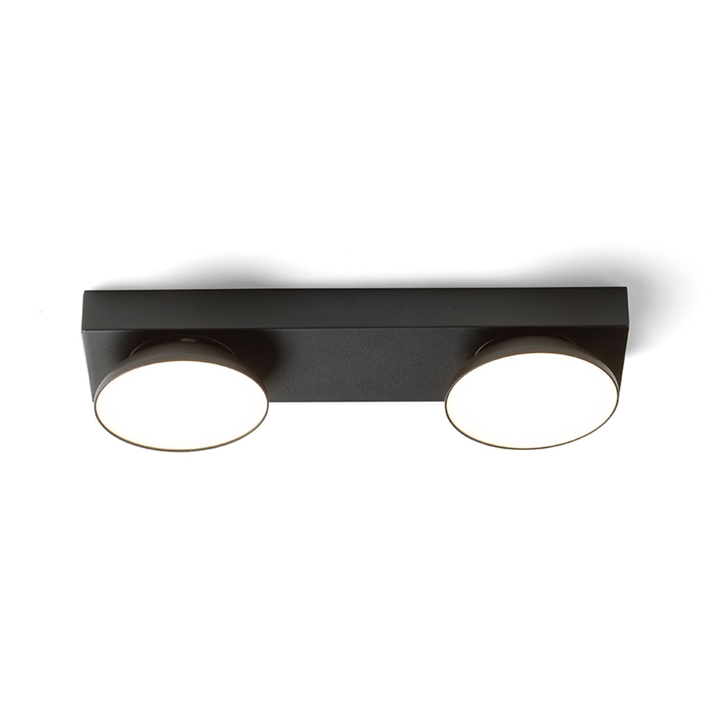 RENDL spotlight ELISEO II surface mounted black 230V LED 2x5W 3000K R13917 3