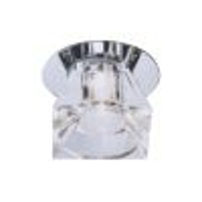 RENDL Outlet CRYSTAL LED III recessed clear glass/chrome 350mA LED 1W 120° 4000K 114531 2