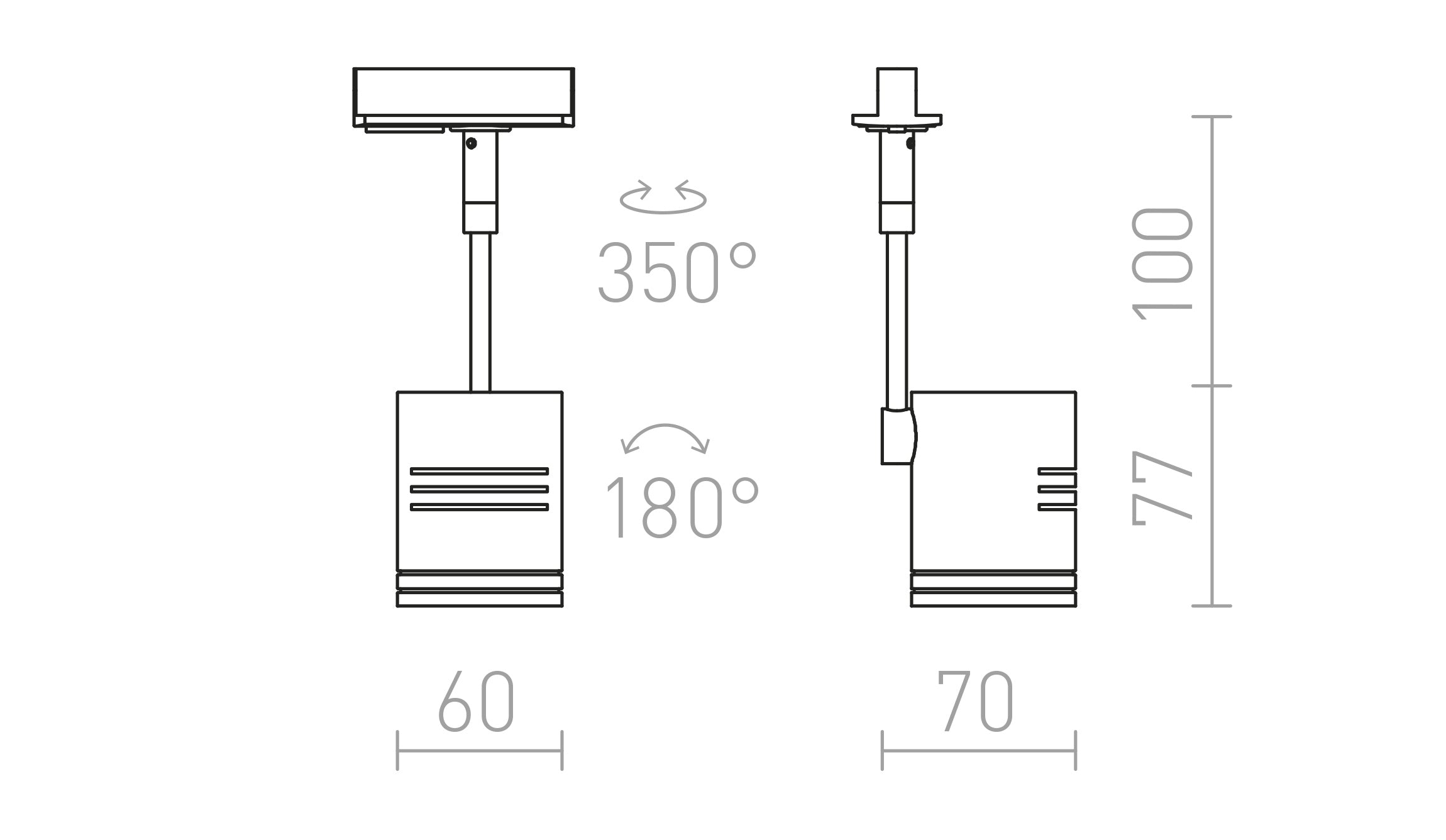 BEEBA I FOR 1-CIRCUIT TRACK - Product sketch