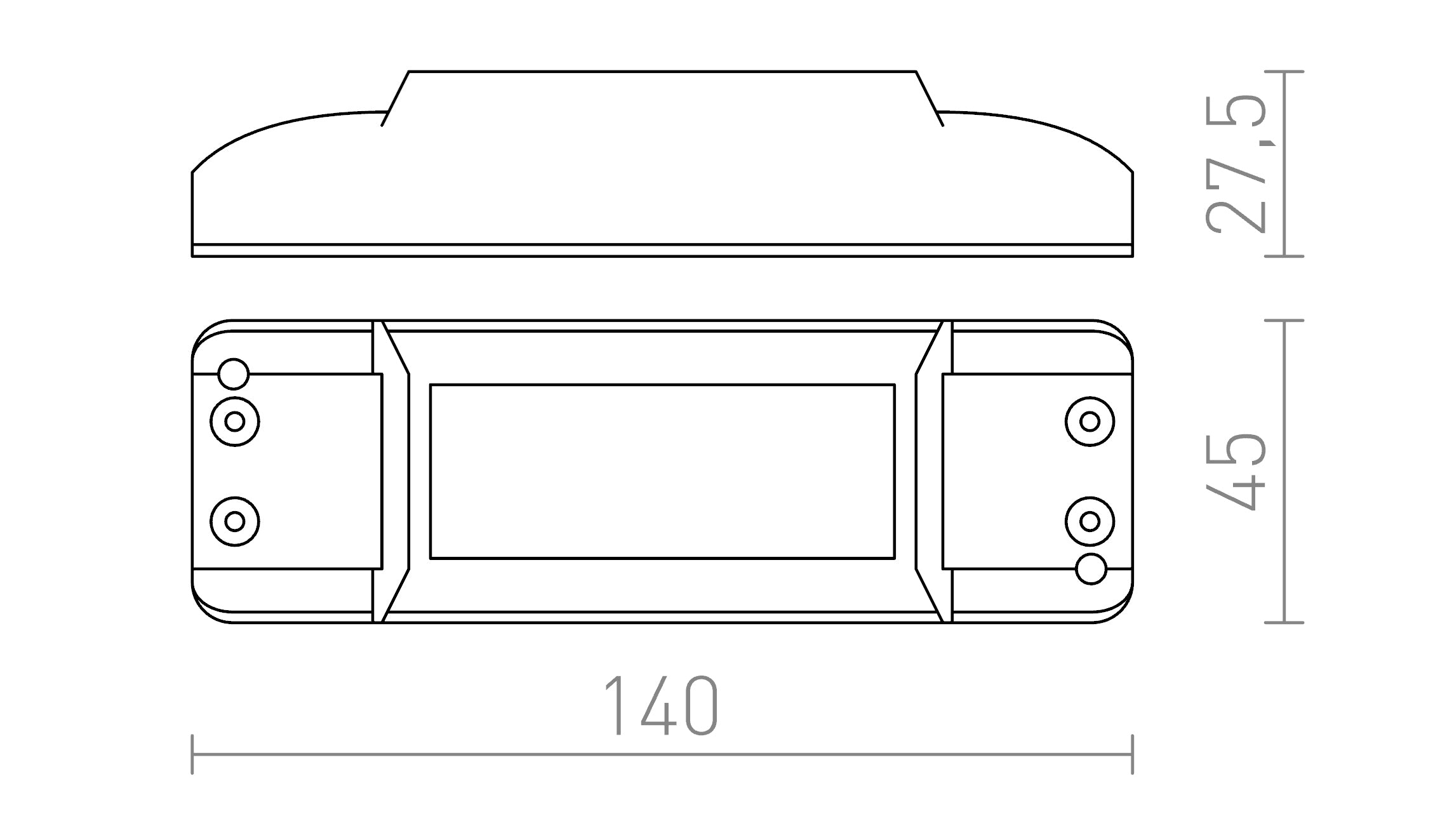 TRANSFORMER 24V= 30 - Product sketch