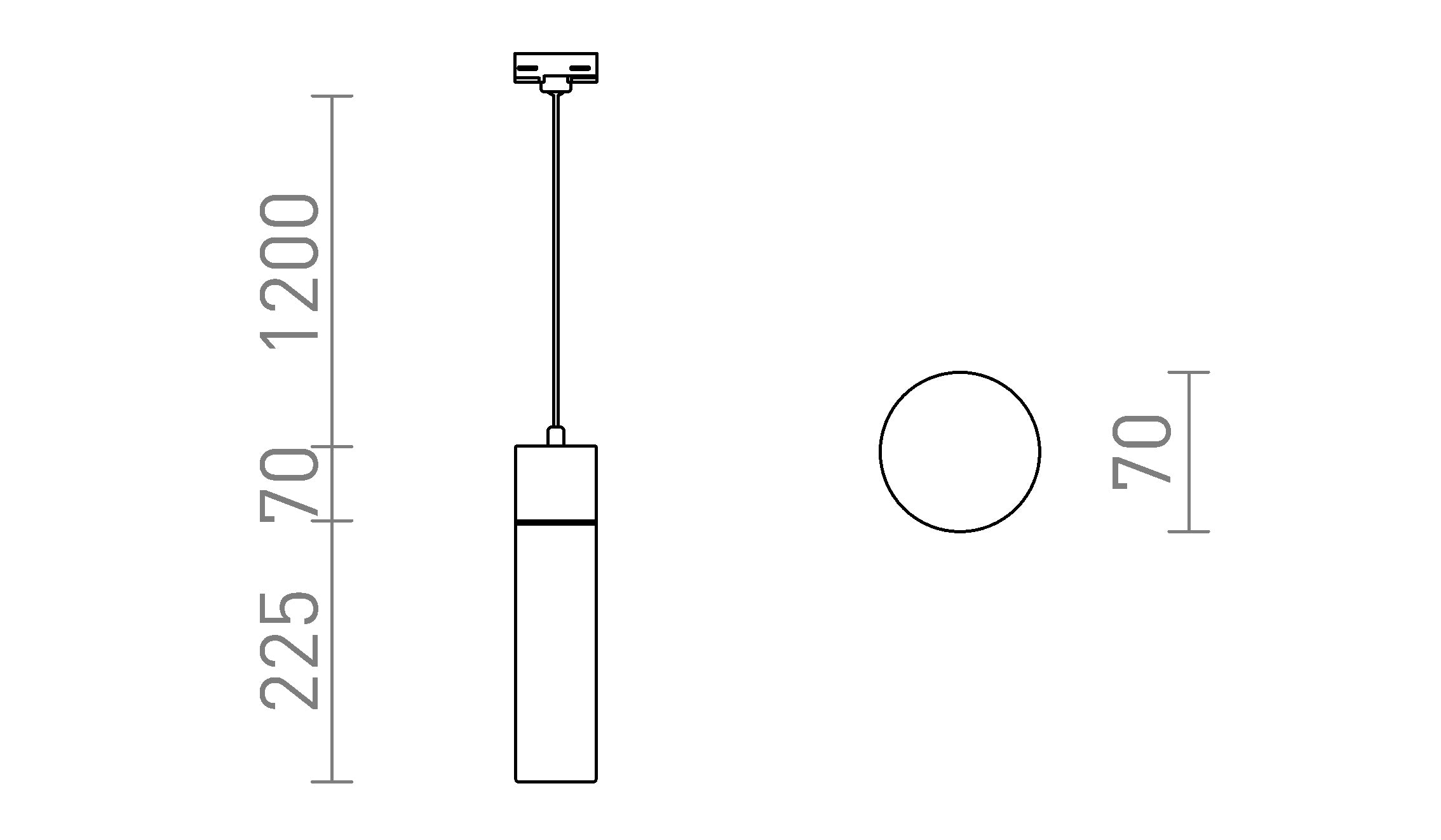 EIGHT FOR 3-CIRCUIT TRACKS - Product sketch
