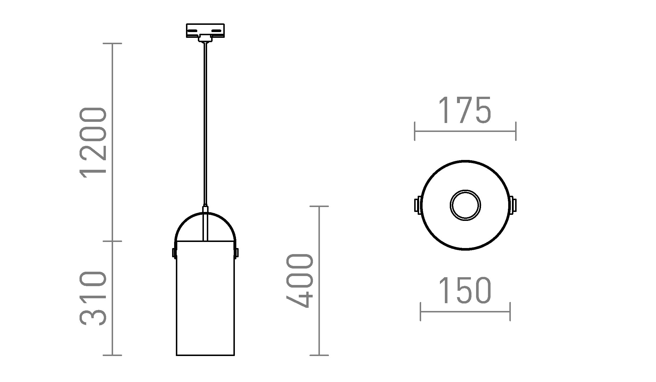 JULIETTA 31 FOR 3-CIRCUIT TRACKS - Product sketch