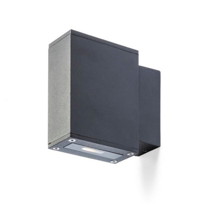 RENDL Outlet DIXIE 4x12 wall black 230V/700mA LED 2x3W 48° IP54 3000K R10355 1