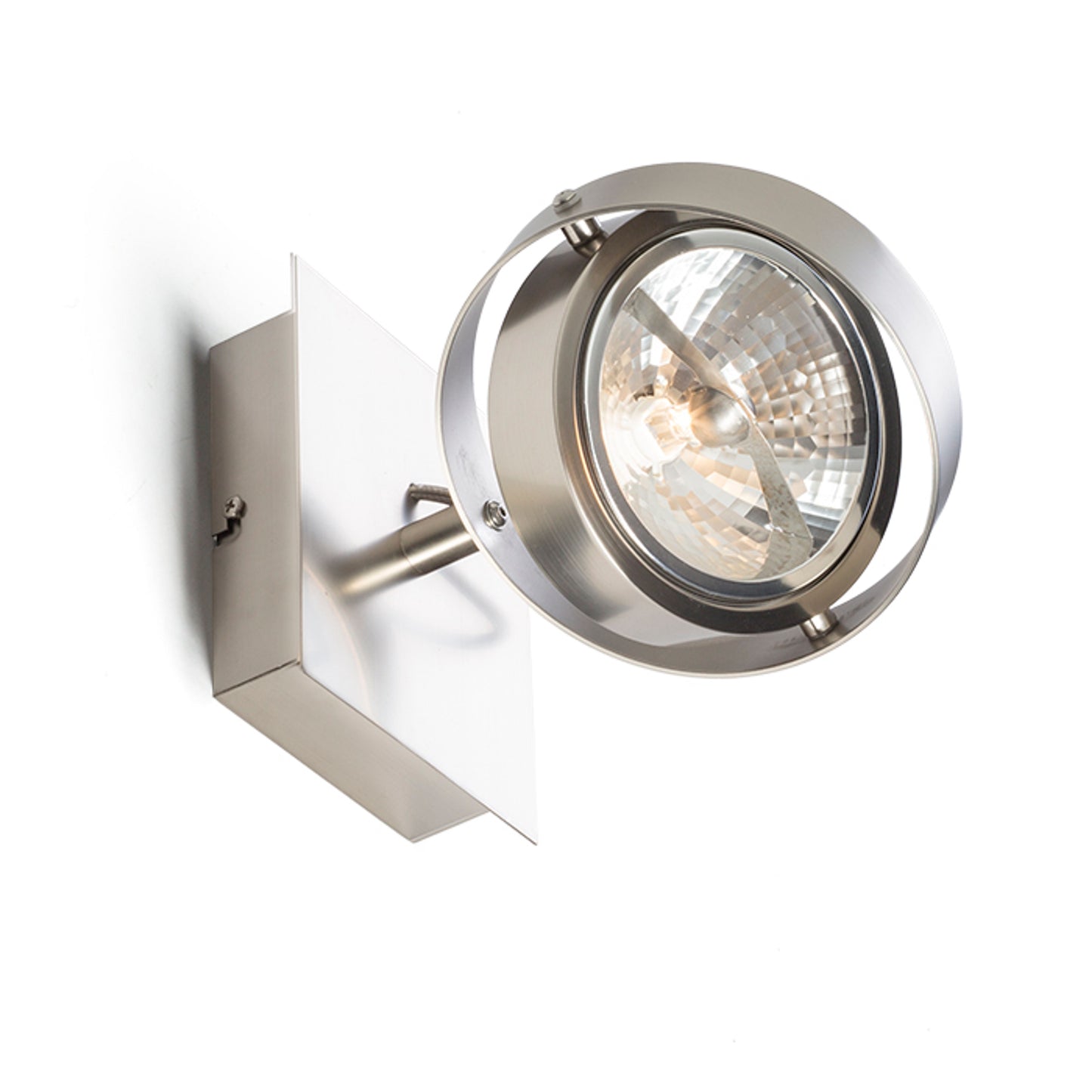 RENDL Outlet CASSIE wall  matt nickel 230V LED G53 15W R10591 3