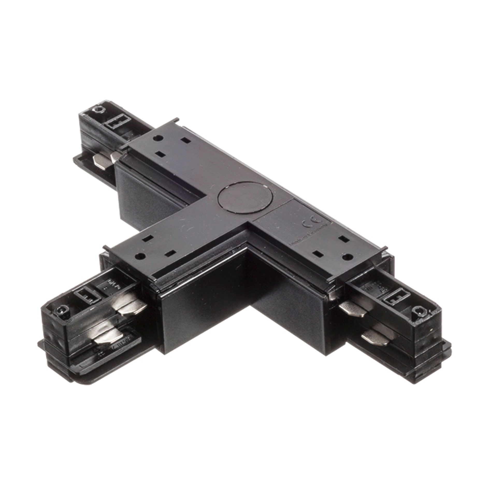 RENDL 3-circuit track system EUTRAC T connector, polarity left black 230V  R11336 2