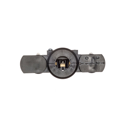 RENDL 3-circuit track system EUTRAC pendant adapter for 3-circuit tracks black 230V  R11361 2