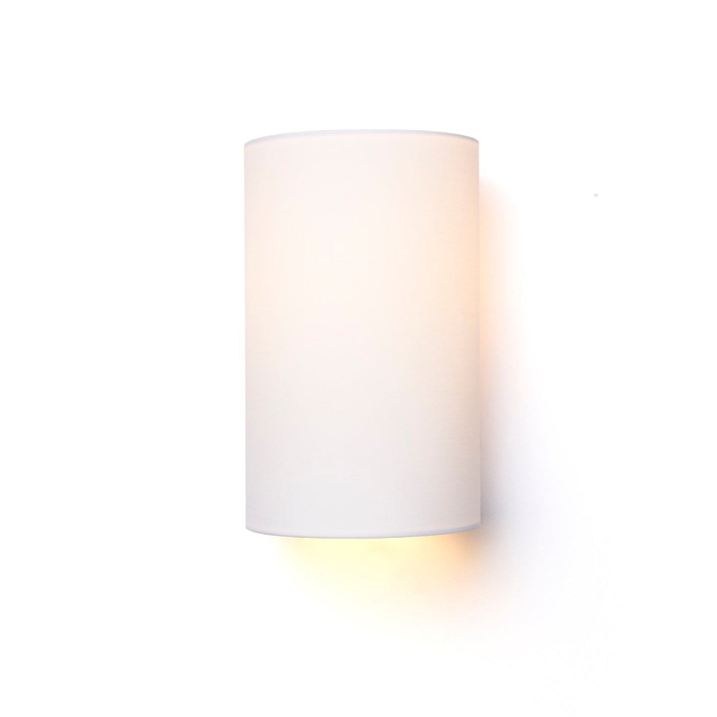 RENDL wall lamp RON W 15/25 wall  Polycotton white/white PVC 230V LED E27 15W R11492 1