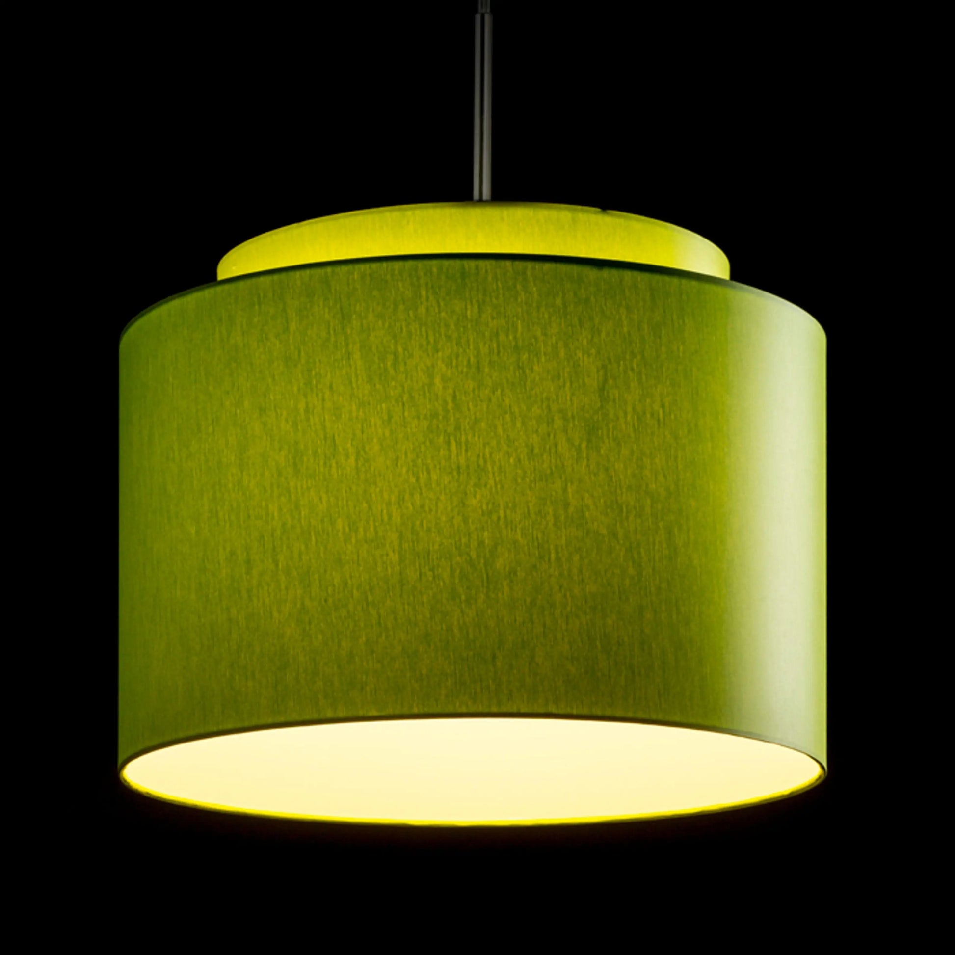 RENDL shades, shade bases, pendent sets DOUBLE 40/30 shade Chintz lime/white PVC max. 23W R11563 7