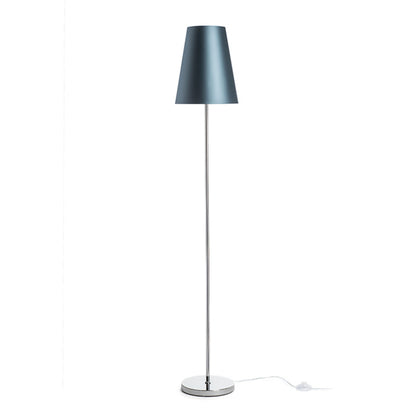 RENDL shades, shade bases, pendent sets CONNY 25/30 table shade Monaco petrol blue/silver PVC max. 23W R11580 3