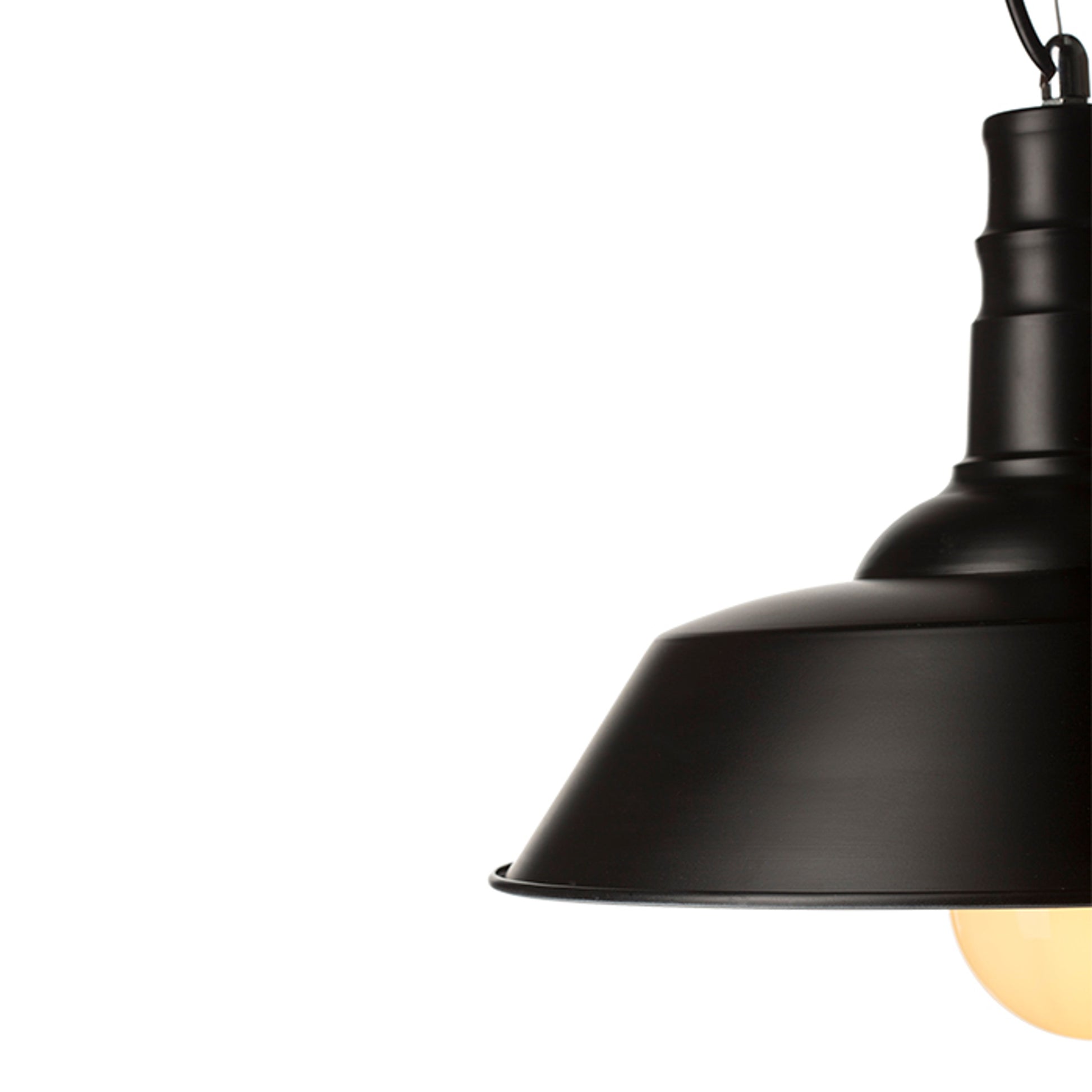 RENDL Outlet GOLDIE 36 pendant black/white  230V LED E27 30W R11688 2