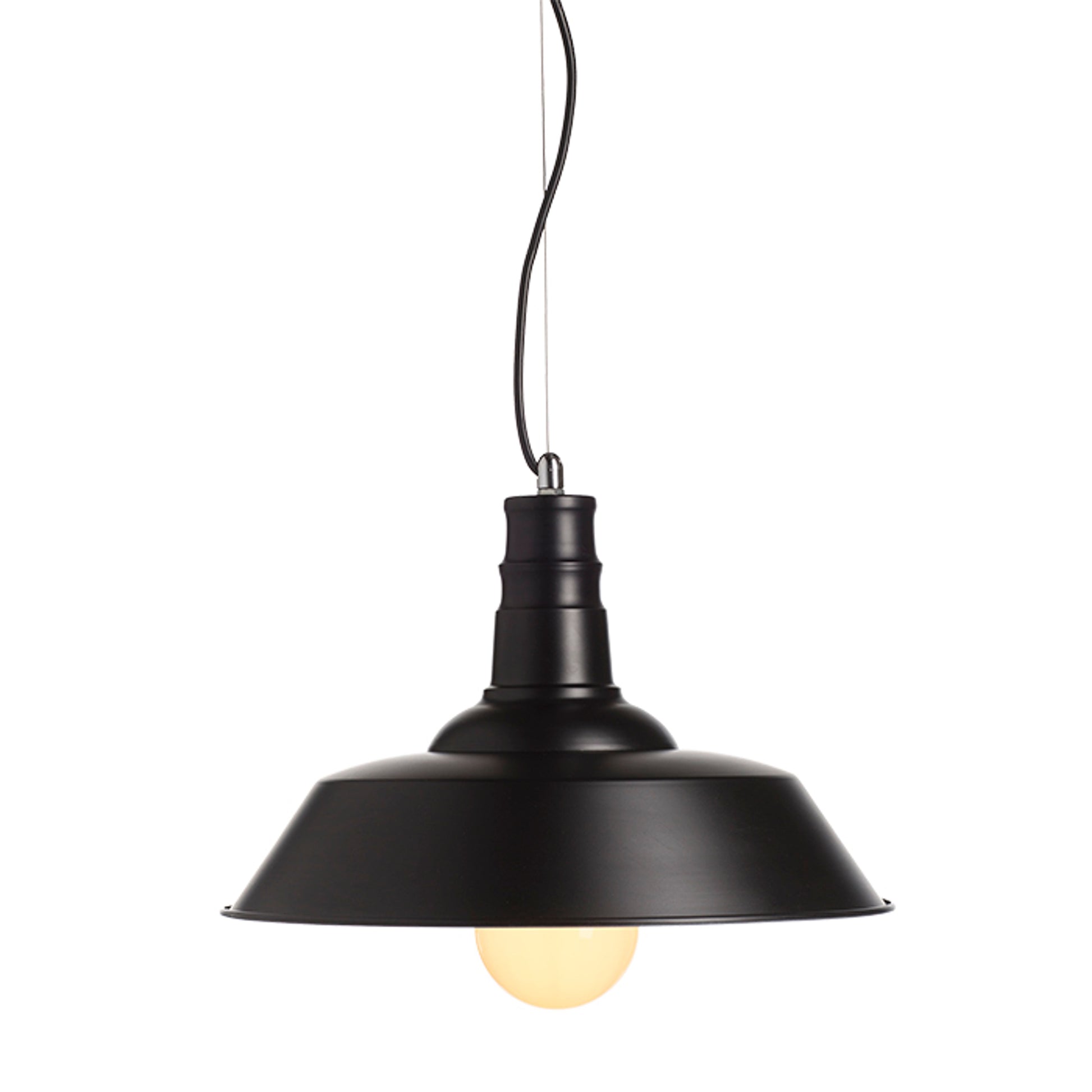 RENDL Outlet GOLDIE 36 pendant black/white  230V LED E27 30W R11688 3