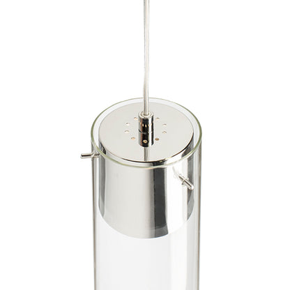 RENDL pendant lamp GARNISH pendant  clear glass/chrome 230V GU10 9W R11756 2