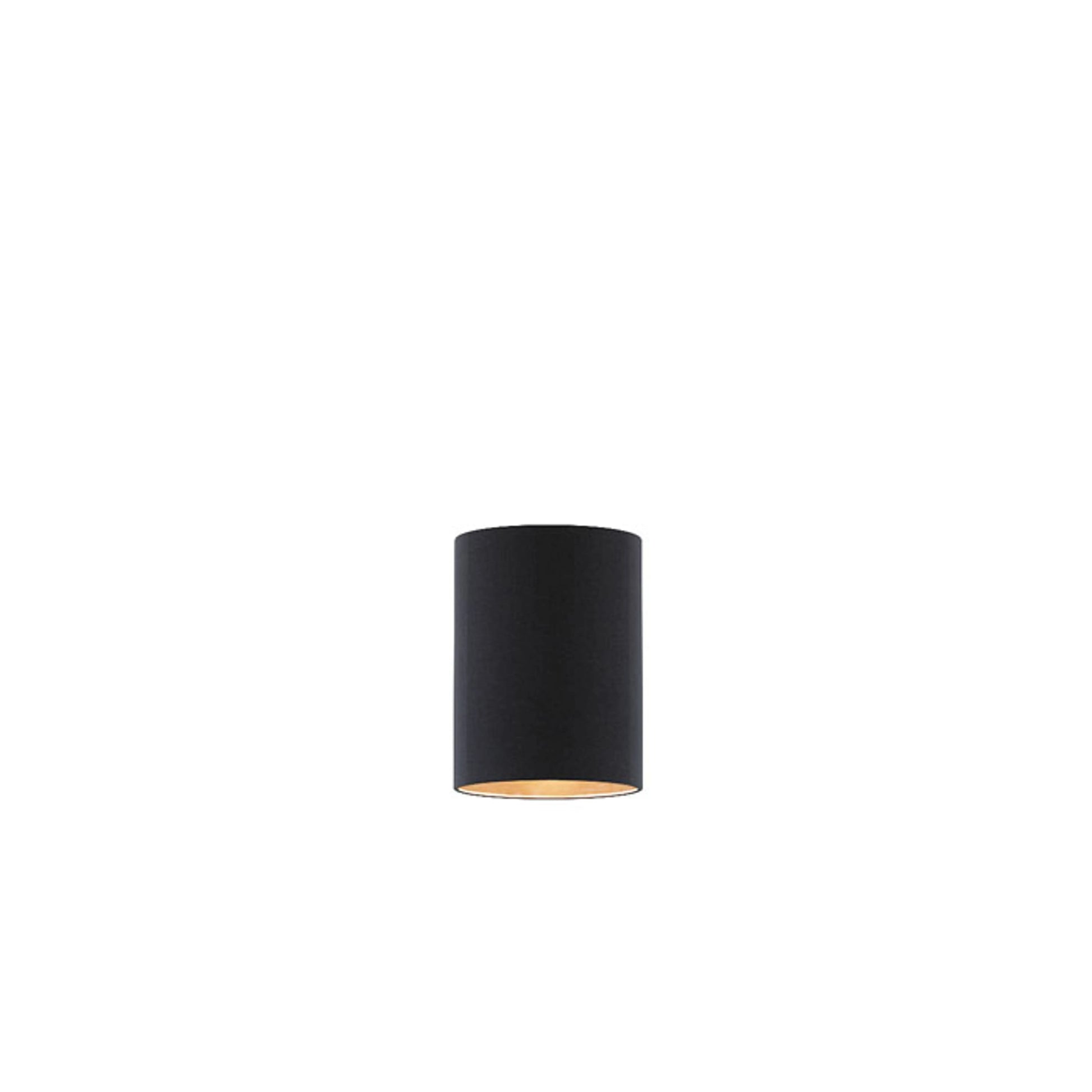 RENDL shades, shade bases, pendent sets RON 15/20 shade Polycotton black/copper foil max. 28W R11803 1