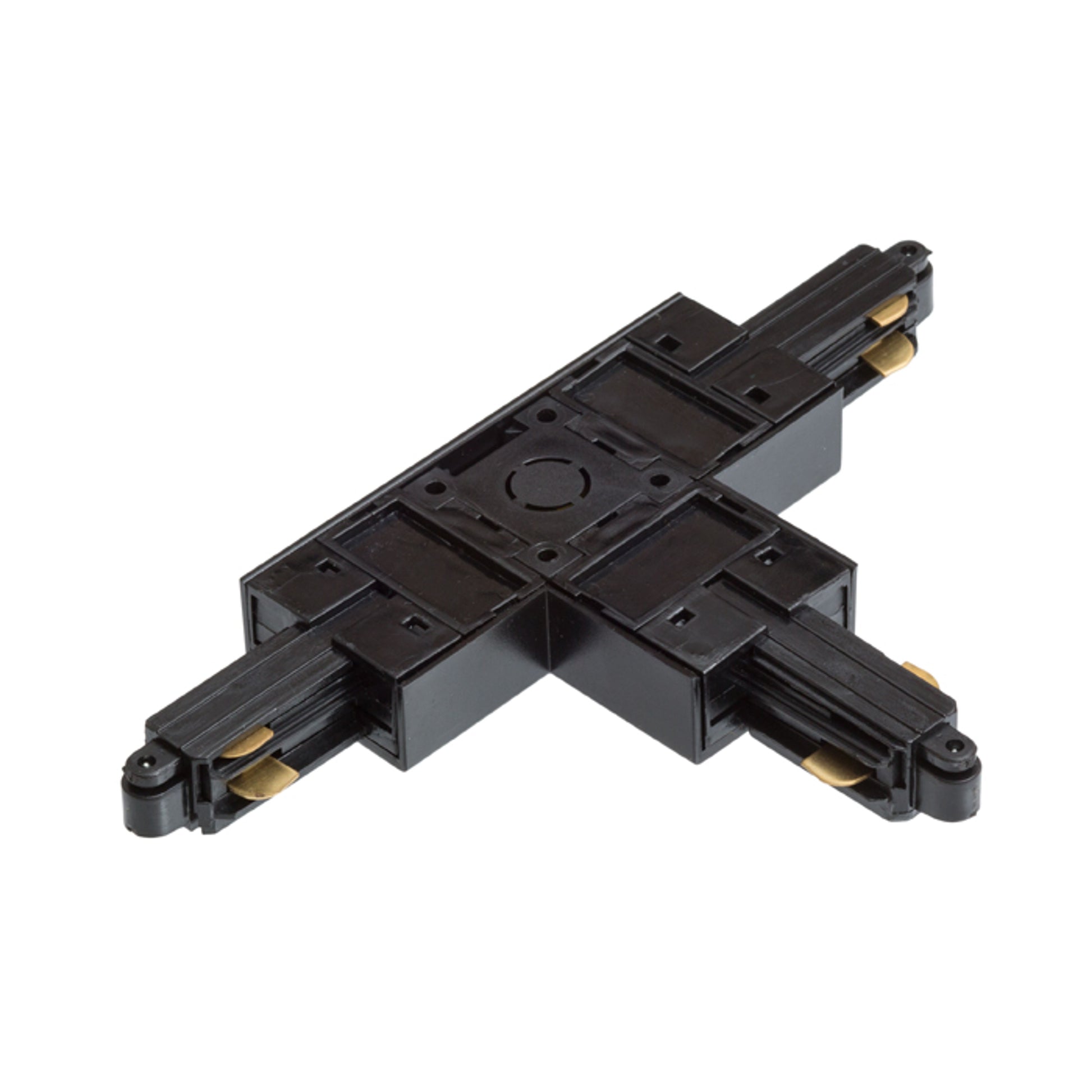 RENDL 1-circuit track system 1F T connector, polarity left black 230V  R12273 2