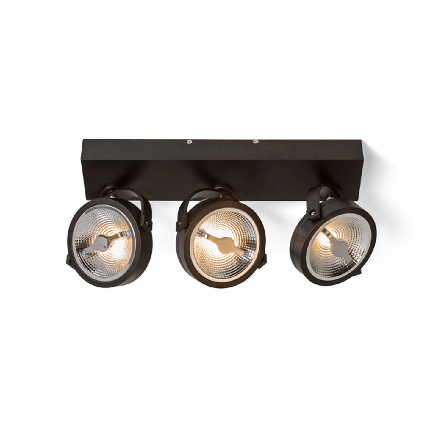 RENDL spotlight KELLY LED III wall black 230V LED 3x12W 24° 3000K R12337 3