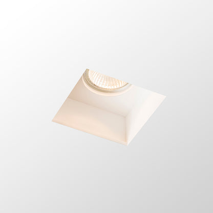 RENDL recessed light DAG SQ recessed  plaster 230V LED GU10 8W R12355 3