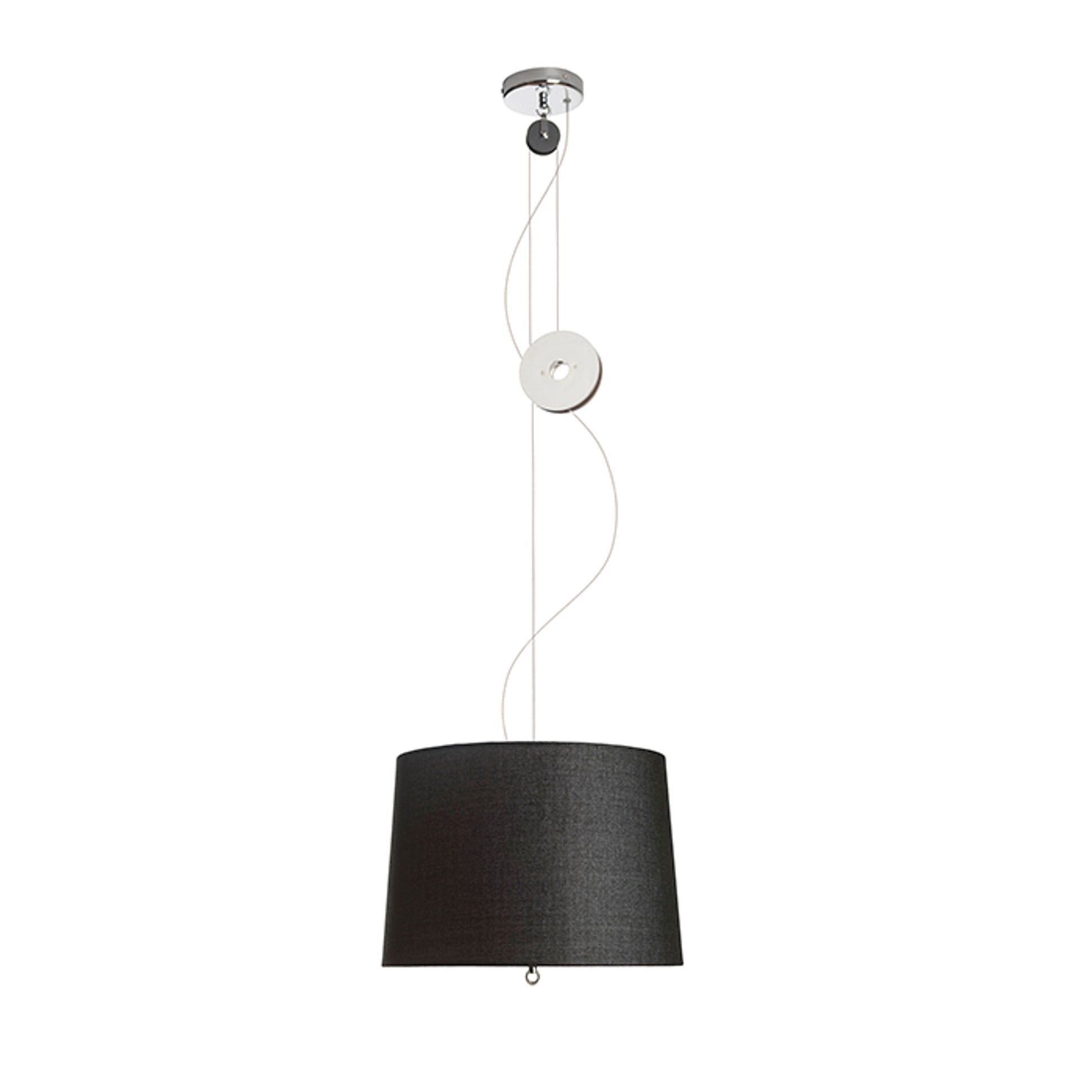 RENDL pendant lamp LEVITA pendant adjustable black chrome 230V LED E27 15W R12478 1