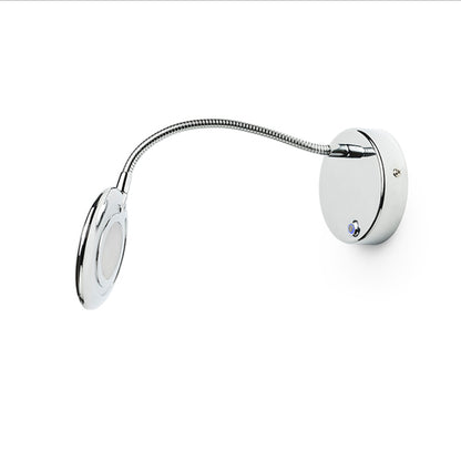 RENDL Outlet FLAP wall  chrome 230V LED 4.2W 120°  3000K R12943 4