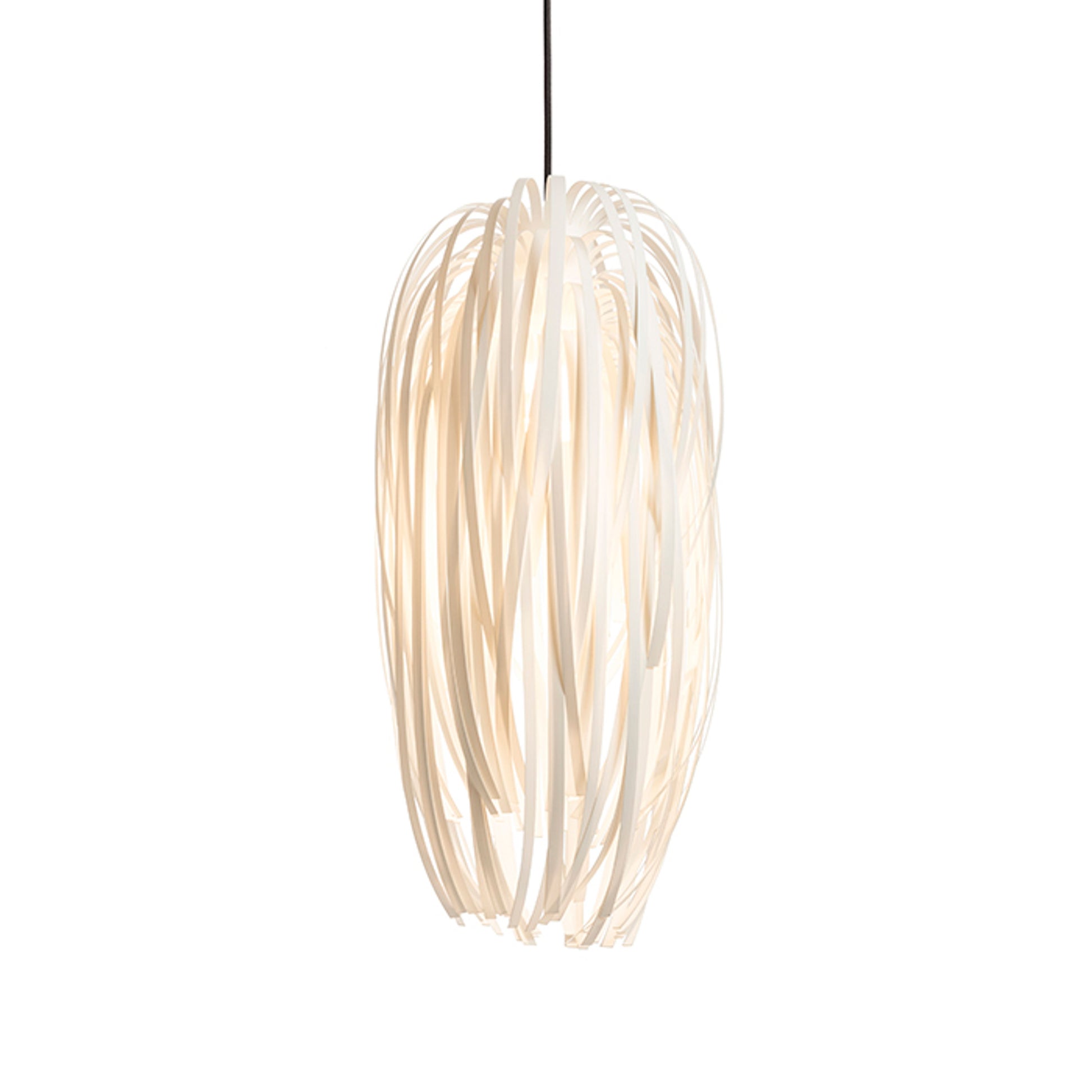 RENDL Outlet ZALA pendant white PVC/black  230V LED E27 11W R13315 6