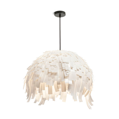 RENDL Outlet RARA pendant white PVC/black  230V LED E27 15W R13316 1