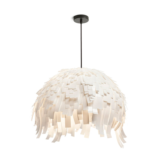 RENDL Outlet RARA pendant white PVC/black  230V LED E27 15W R13316 1