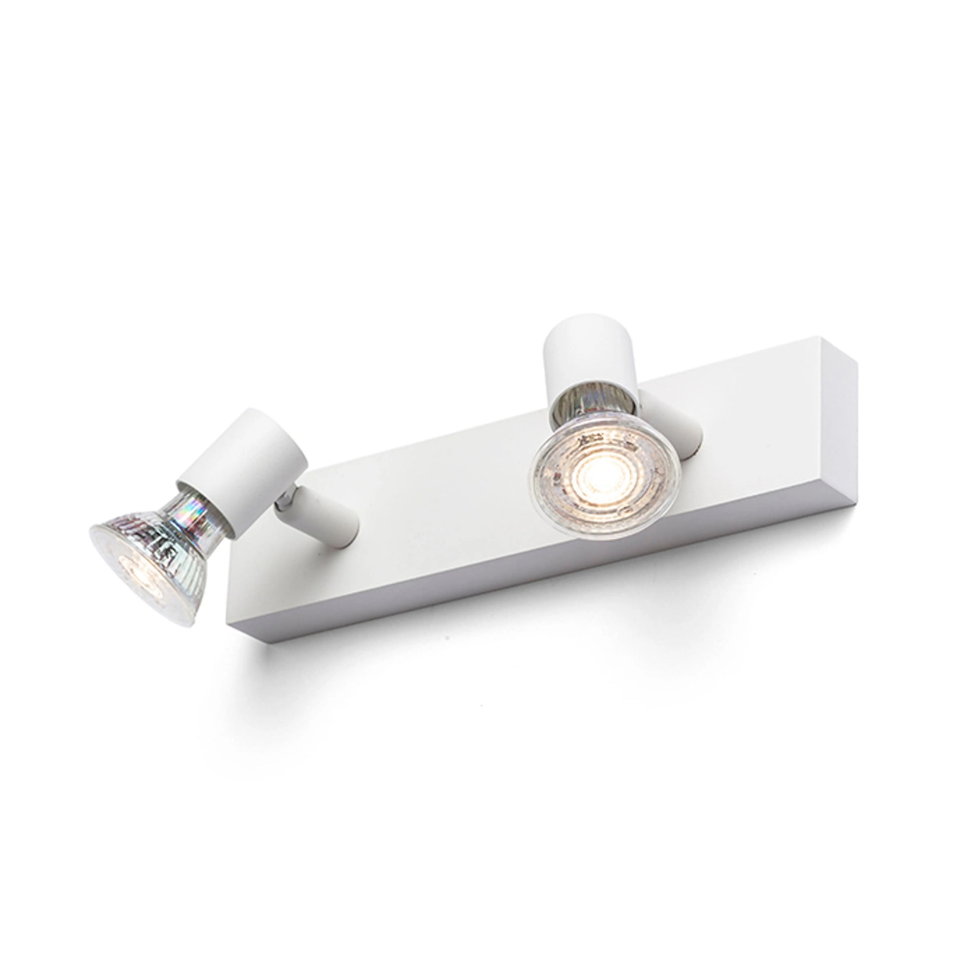 RENDL spotlight TRICA II wall white  230V GU10 2x25W R13373 1