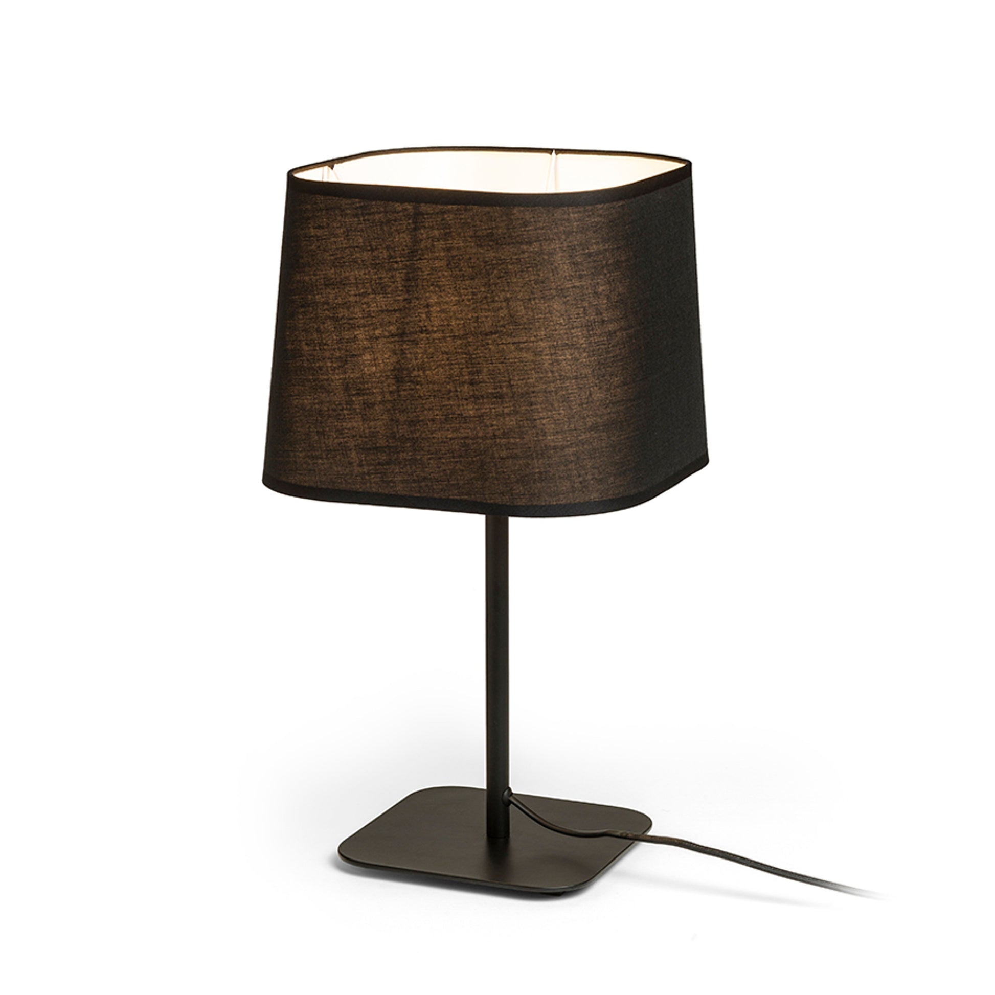 RENDL table lamp PERTH table black/black  230V LED E27 11W R13664 2