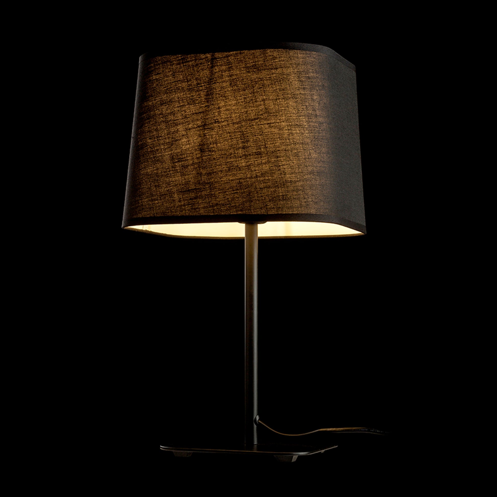 RENDL table lamp PERTH table black/black  230V LED E27 11W R13664 3