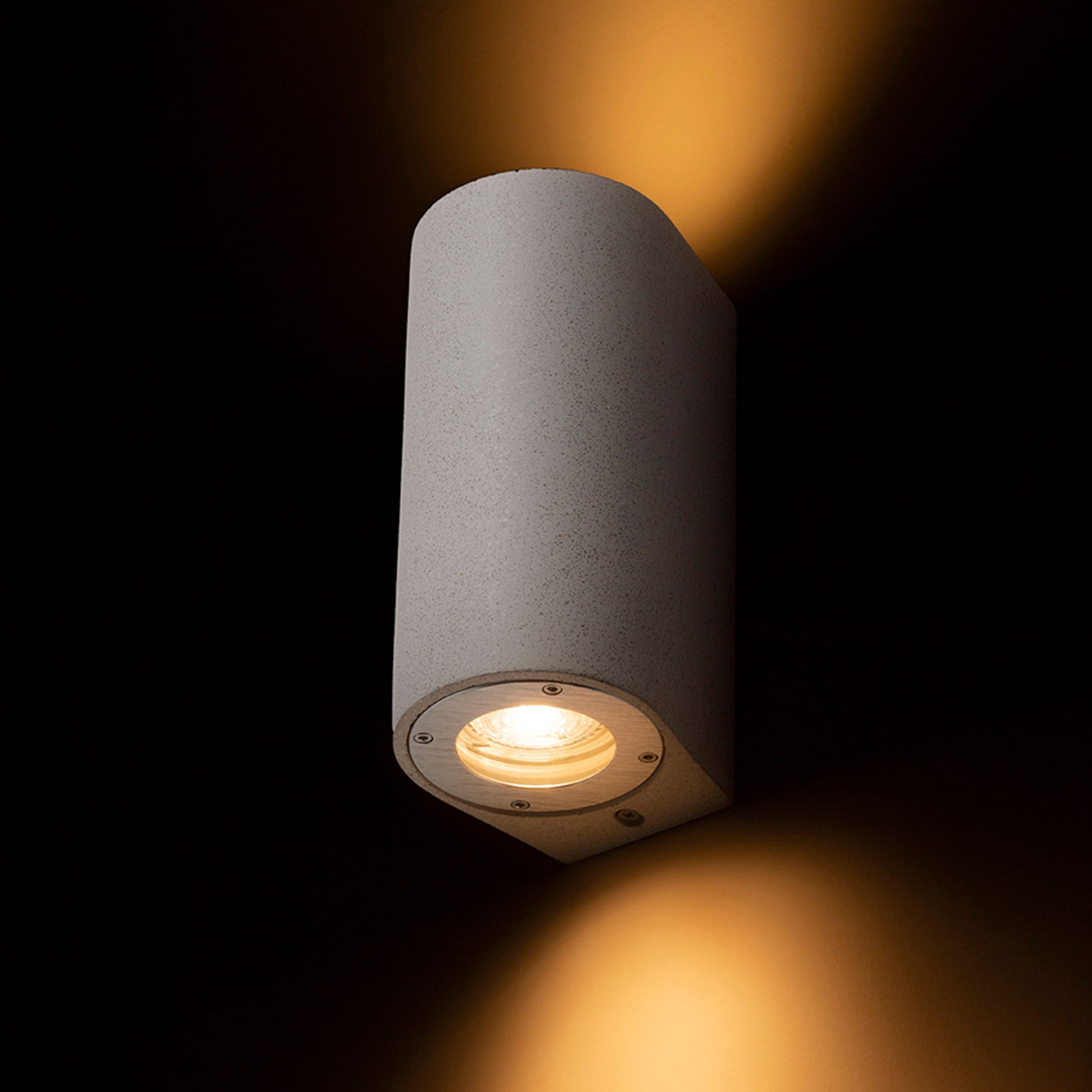 RENDL outdoor lamp GRANITA II wall  concrete/light granite 230V LED GU10 2x5W IP65 R13792 3