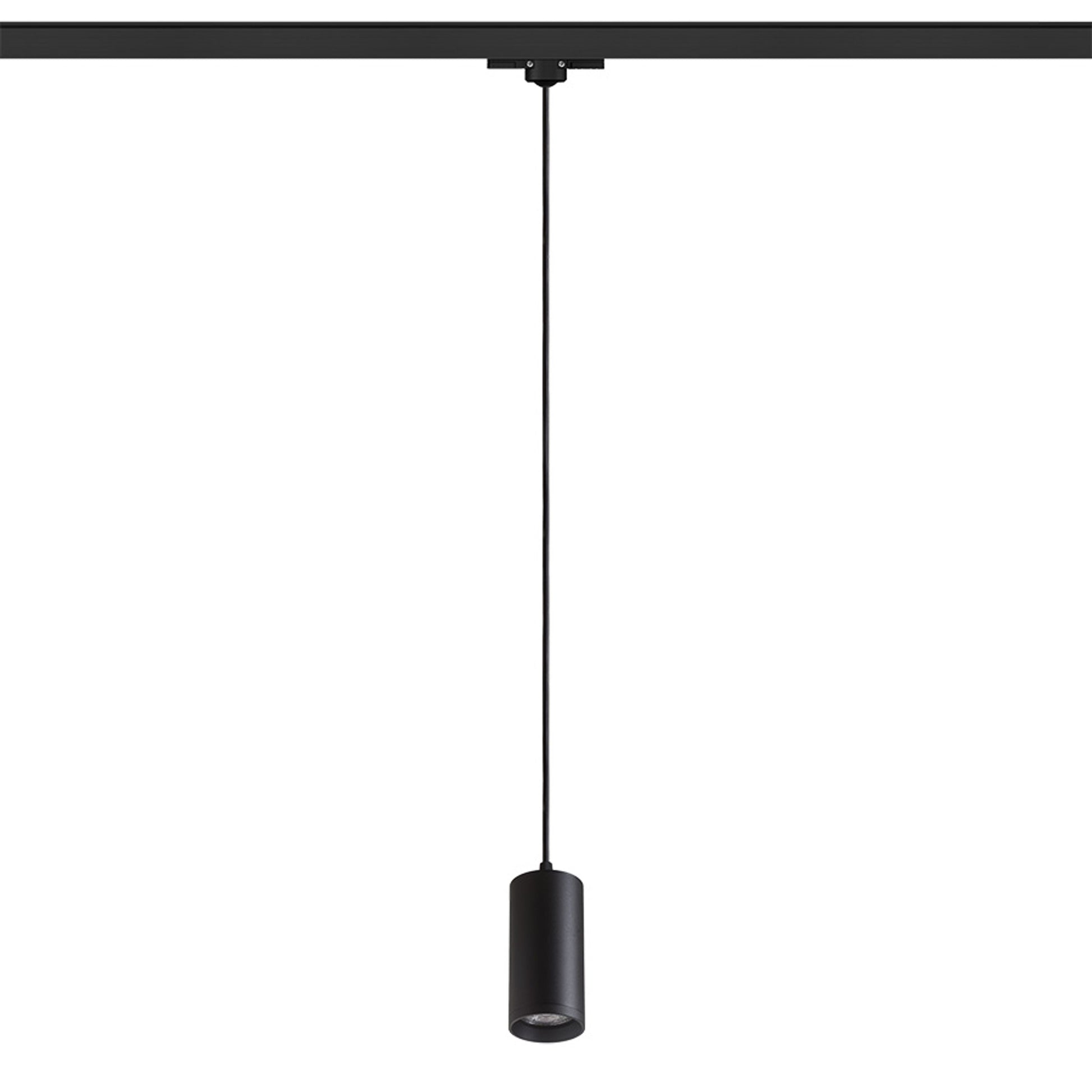RENDL 3-circuit track system BELENOS for 3-circuit tracks pendant black 230V LED GU10 9W R13858 2