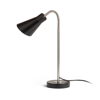 RENDL table lamp ANIKA table matte black matt nickel 230V LED E27 15W R13906 3