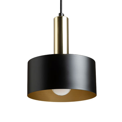 RENDL pendant lamp GIULIA 20 pendant black/gold brown brass 230V LED E27 15W R13911 4