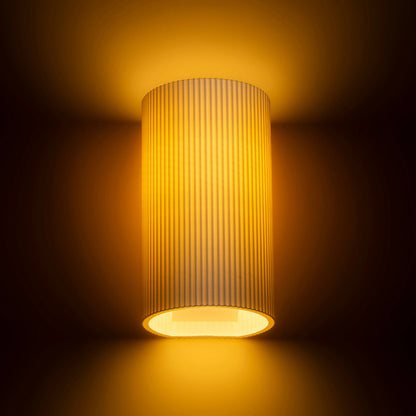 RENDL wall lamp CALLUM RL2 250 wall white Eco PLA 230V LED E27 15W R13998 6