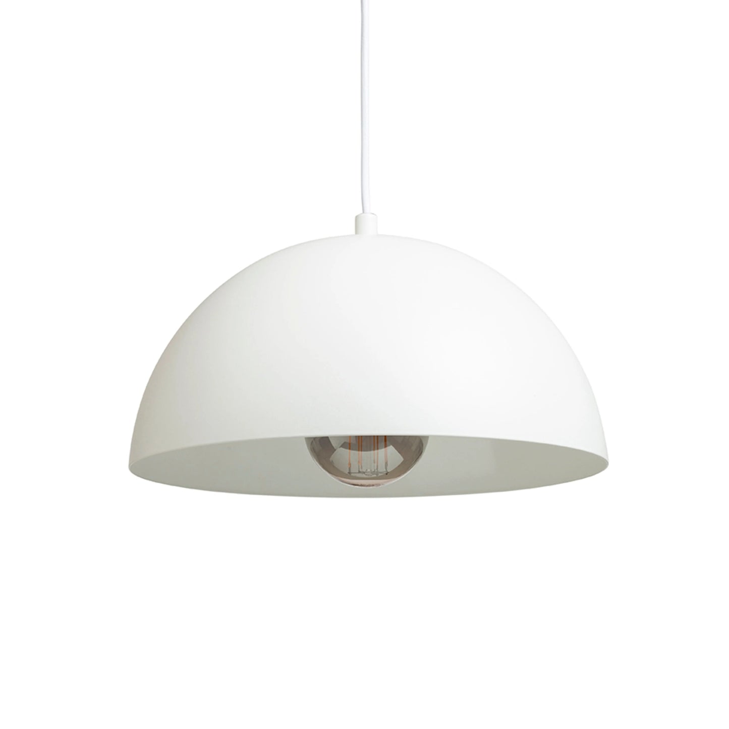 RENDL pendant lamp GLADYS 30 pendant white/white  230V LED E27 15W R14107 4