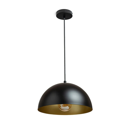 RENDL pendant lamp GLADYS 30 pendant black/gold  230V LED E27 15W R14110 4