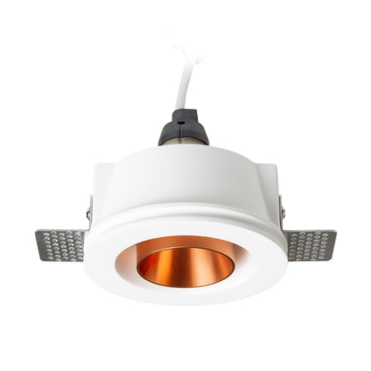 RENDL recessed light DAYTONA directional plaster/brushed copper 230V LED GU10 8W R14162 5