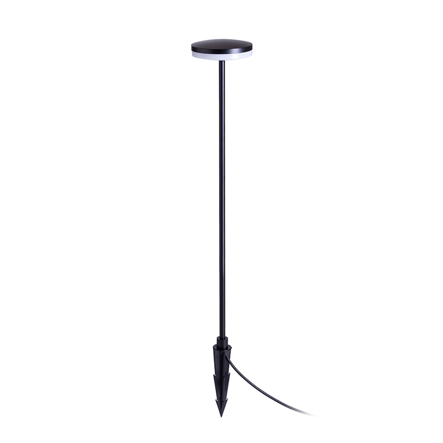 RENDL outdoor lamp SEMPLICE 80 floor / on spike black matte acrylic 230V LED 12W IP54  3000K R14195 9