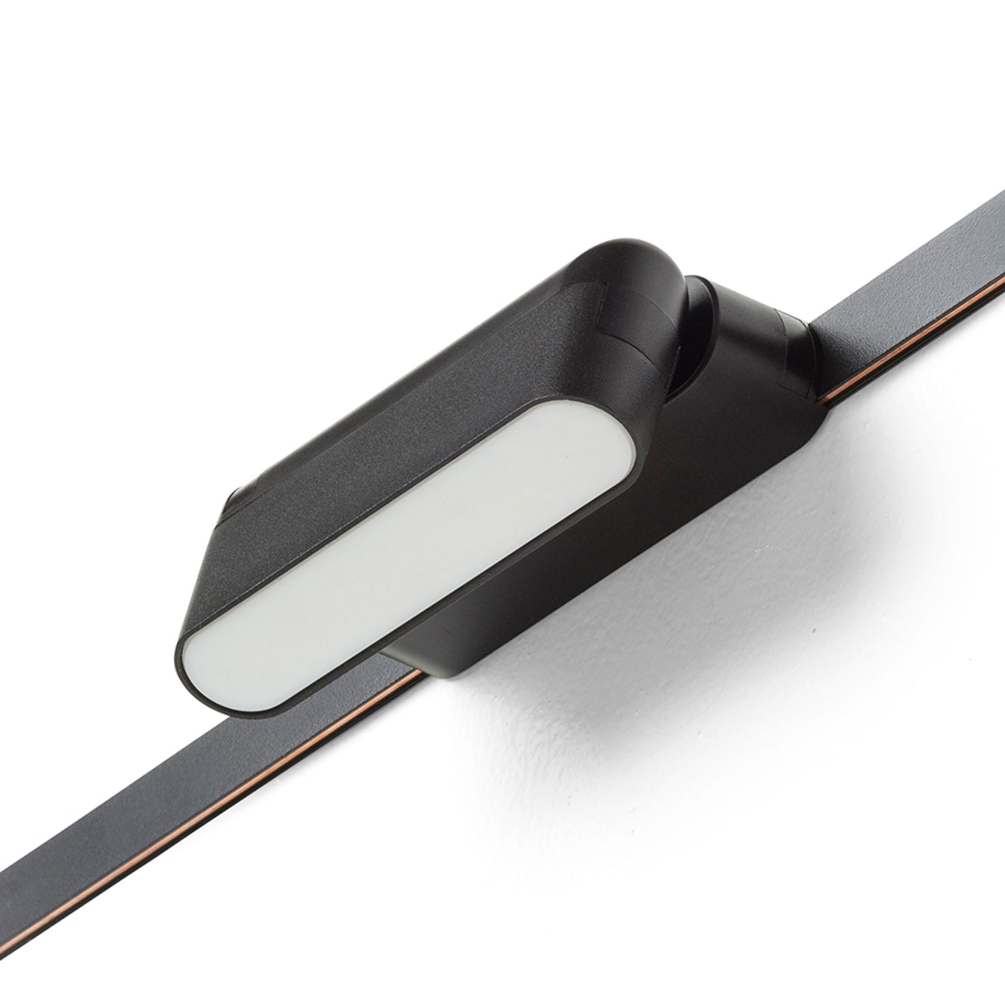 RENDL Ultra-thin track system OXONIA 11 with tilt-function for the VEGA/WAVE system black  24= LED 6W 110°  3000K 4000K 6500K R14321 4