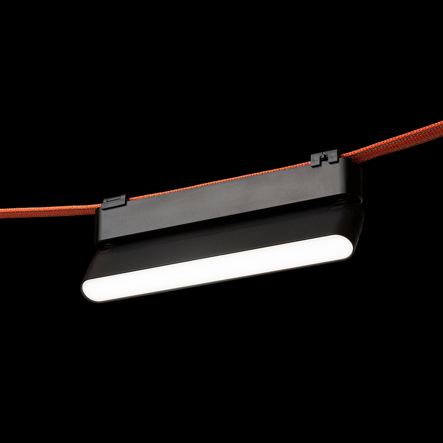 RENDL Ultra-thin track system OXONIA 22 with tilt-function for the VEGA/WAVE system black  24= LED 12W 110°  3000K 4000K 6500K R14322 4