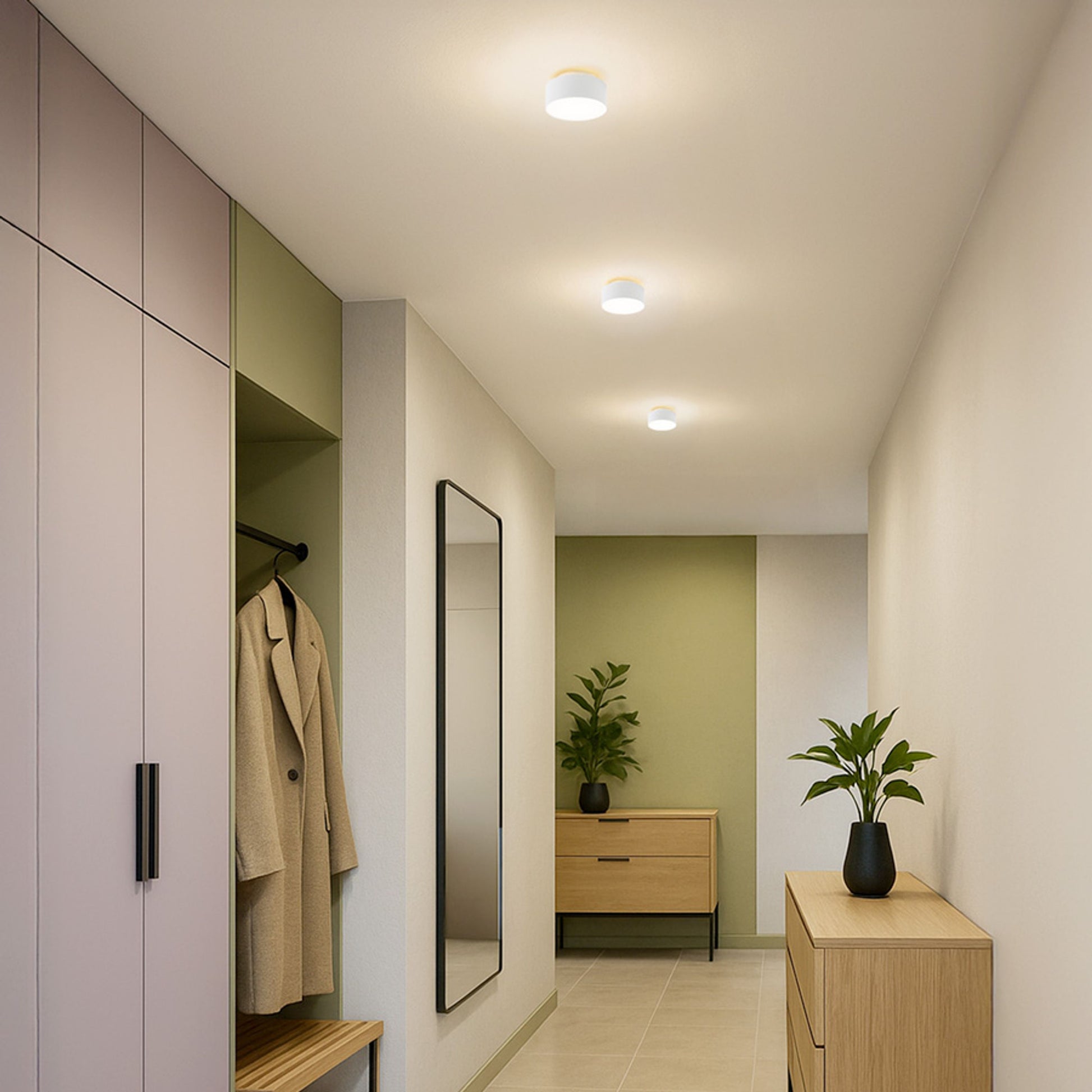 RENDL surface mounted lamp MARLENE 14 surface mounted white 230V LED 18+6W 3000K R14339 4