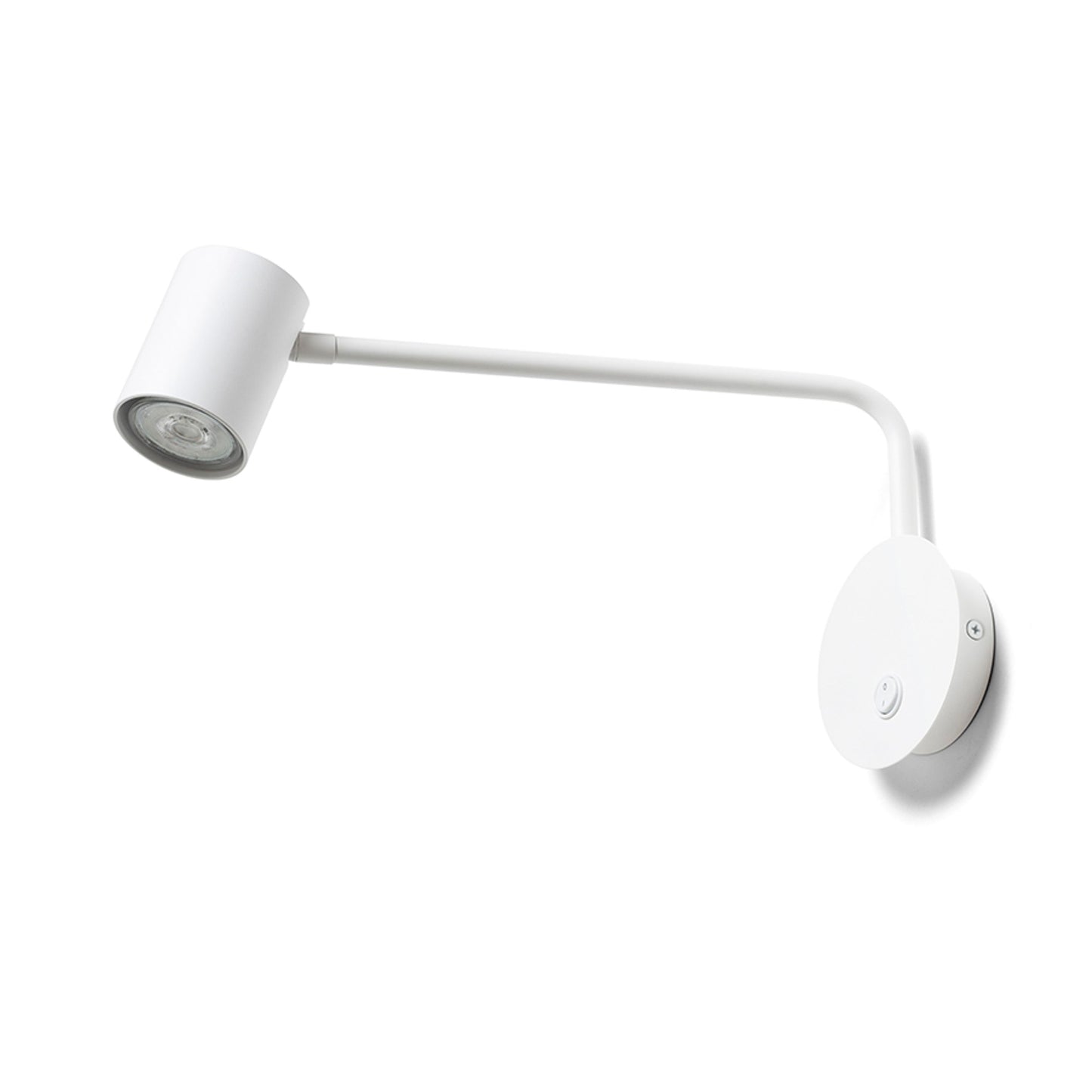 RENDL spotlight FILIP on an arm white 230V LED GU10 5W R14485 8