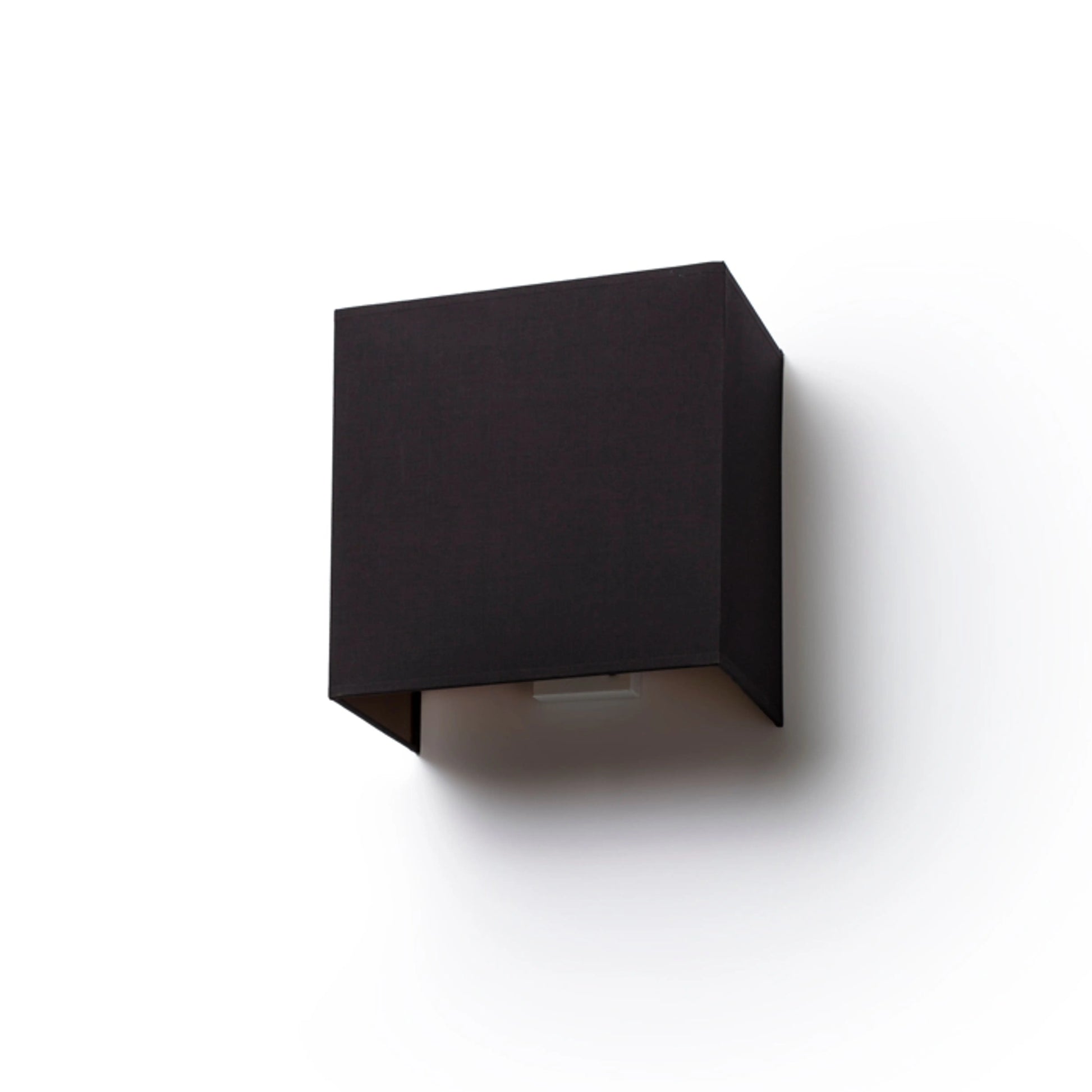 RENDL wall lamp LOPE W 25/14 wall  Polycotton black/white PVC 230V LED E27 15W R14545 1